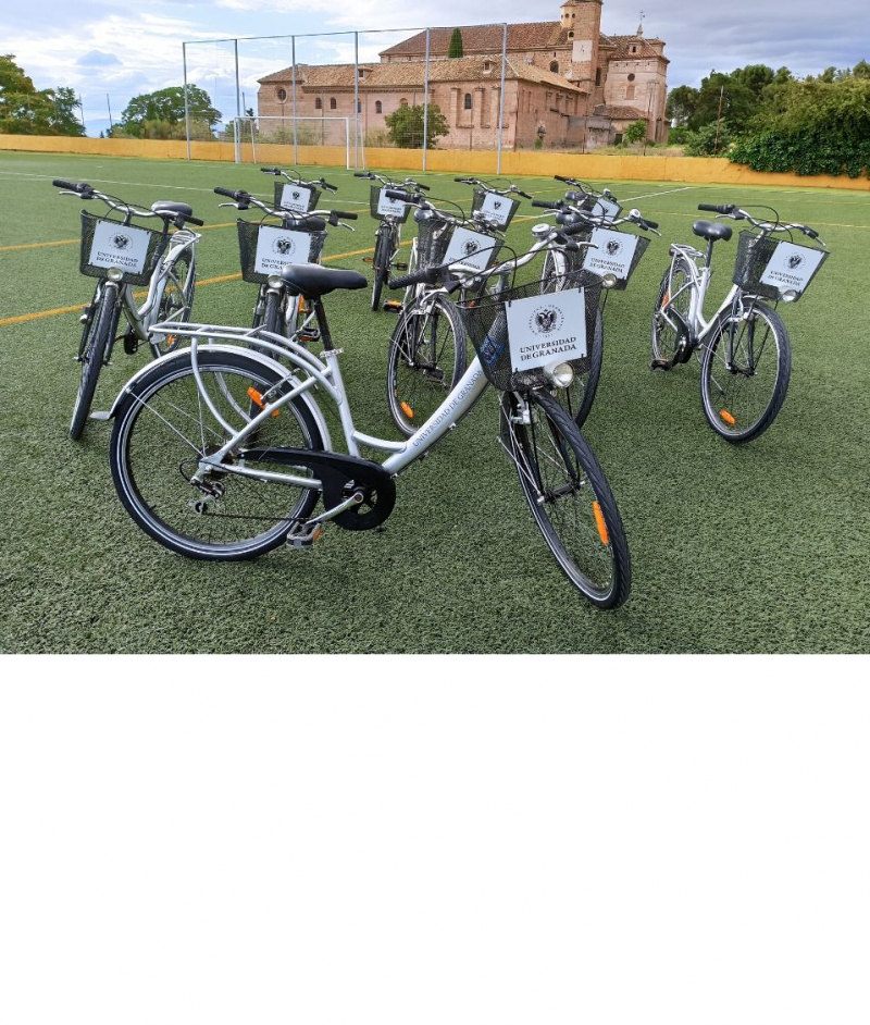 Bicicletas para préstamo del Centro de Actividades Deportivas