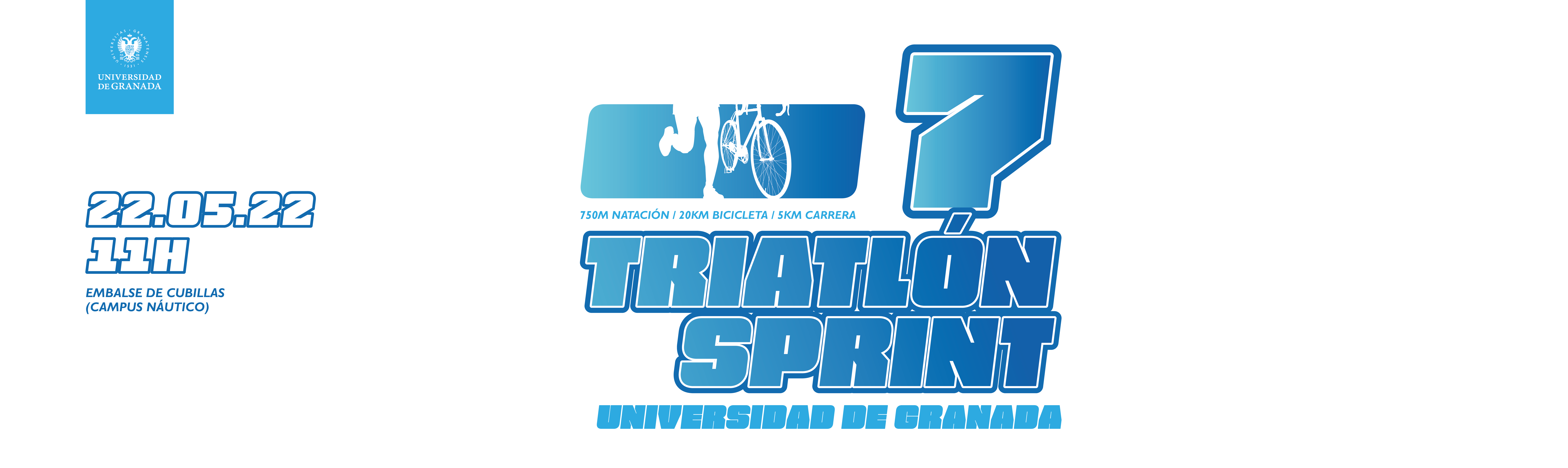 Cartel 7º Triatlón Sprint Universidad de Granada