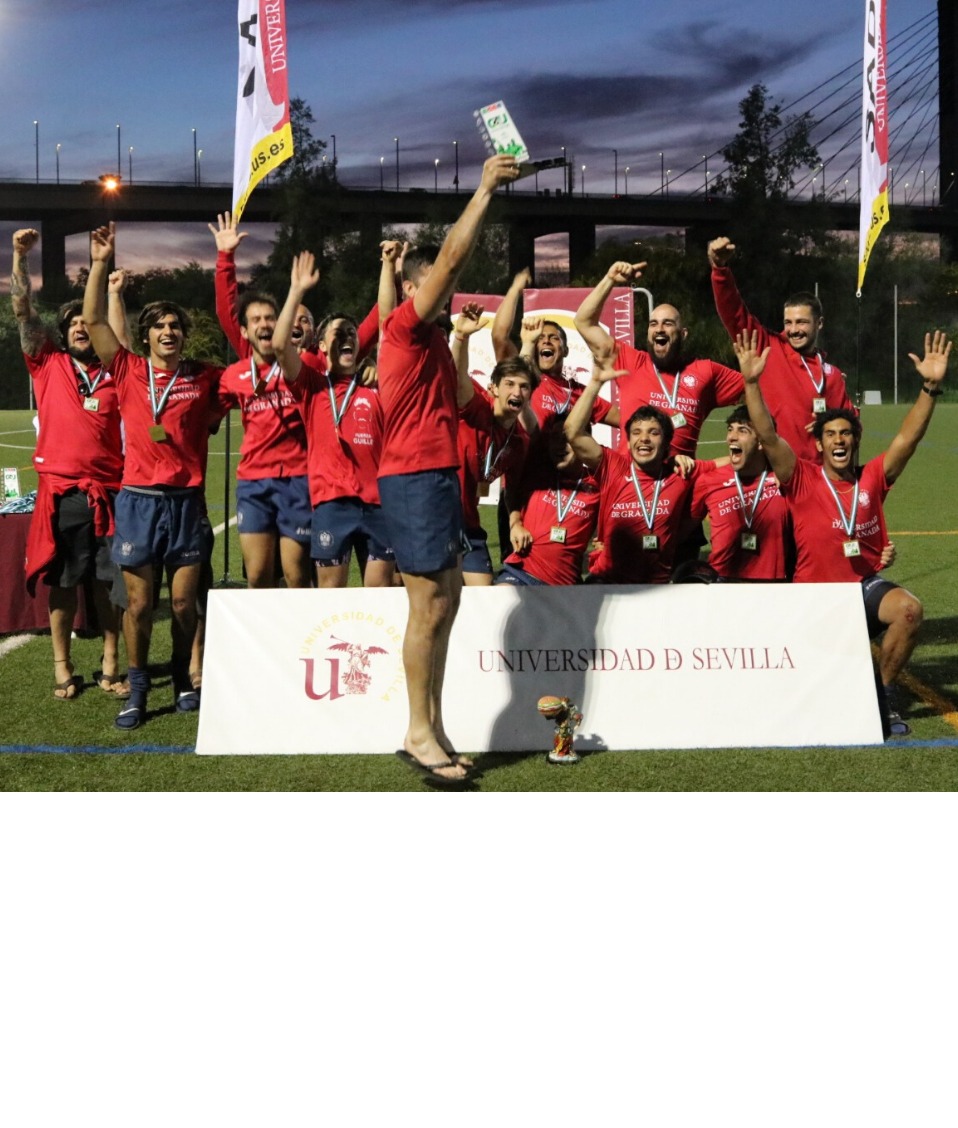 Selección UGR campeona andaluza de rugby7 2020