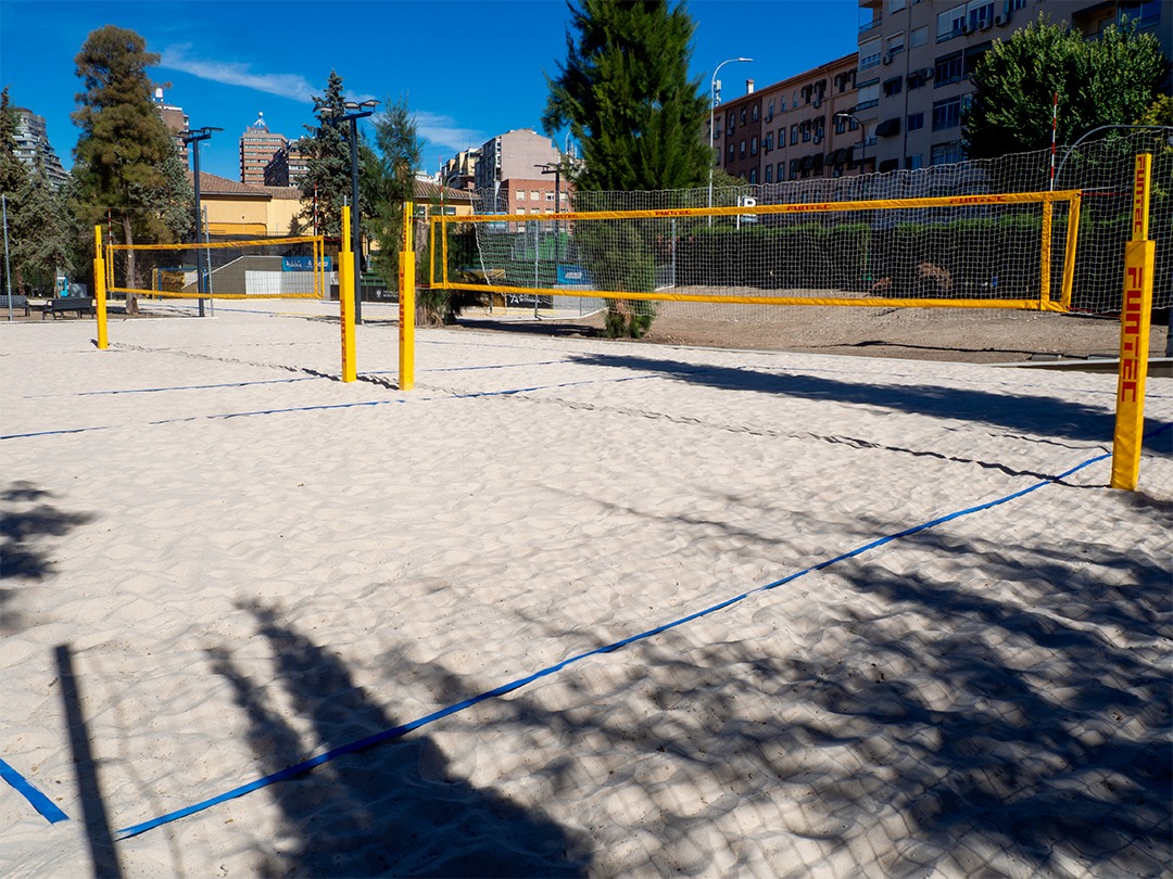 pista voleibol playa