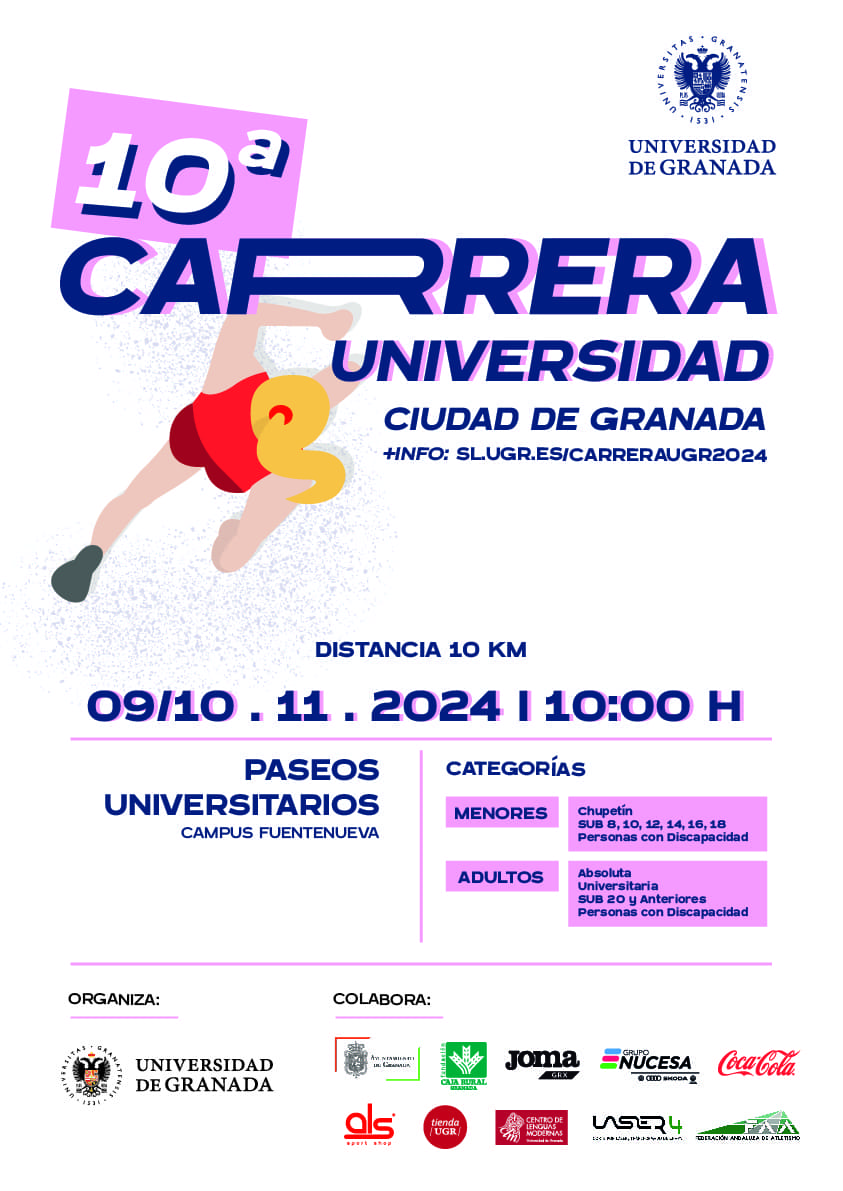 Cartel 10ª carrera UGR