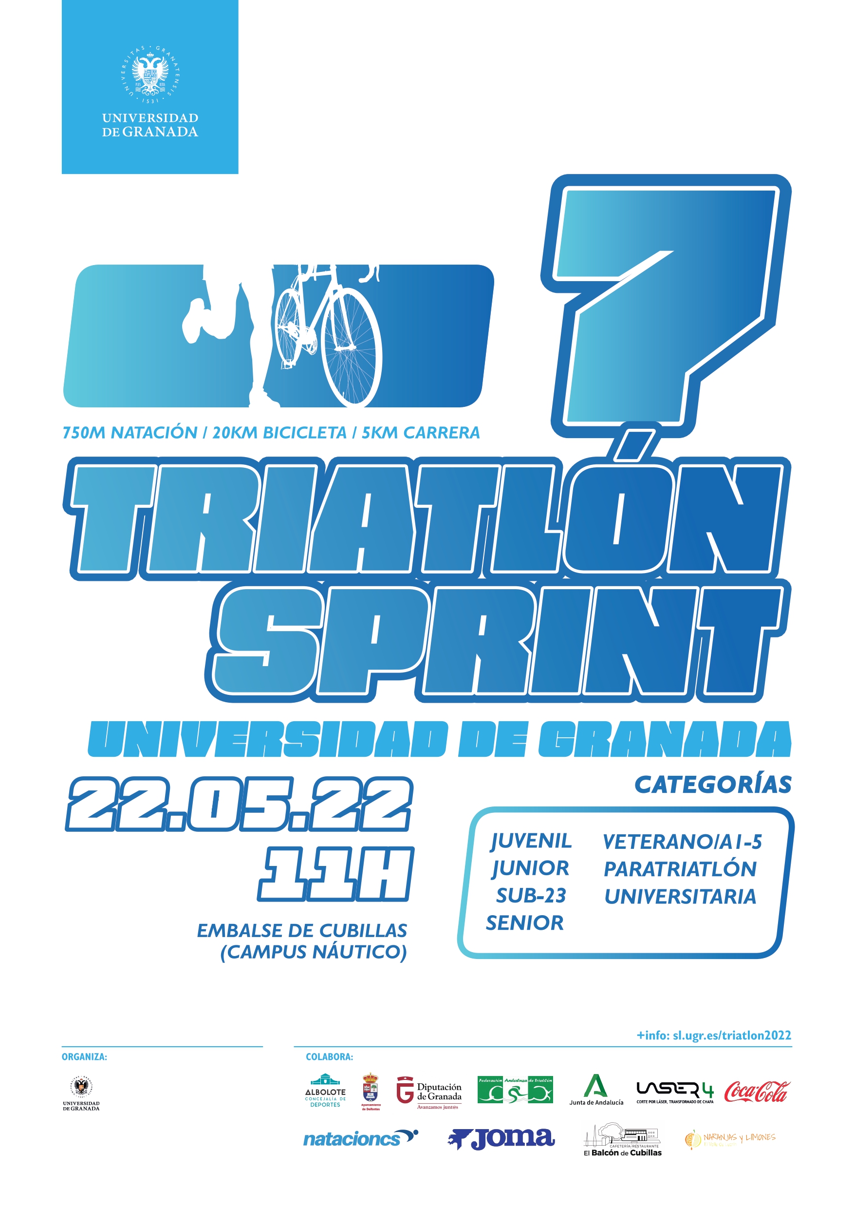 Cartel Triatlón 2022 actualizado
