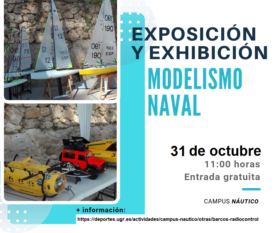 Exposición y exhibición modelismo naval control | de Actividades Deportivas