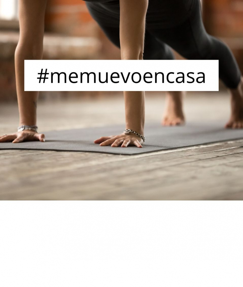 Sesión 30 me muevo en casa Deportista realizando ejercicio de estabilización de columna