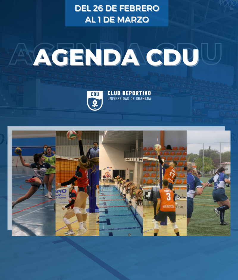 Agenda CDU 26 febrero a 1 Marzo